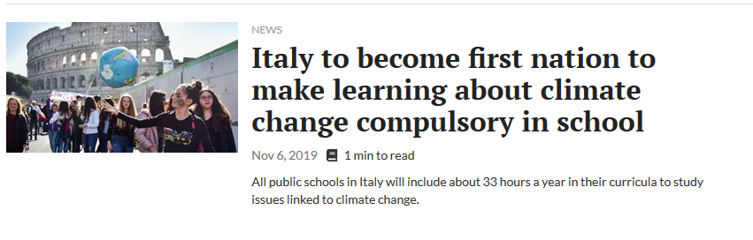 Italy mandatory 33 minutes